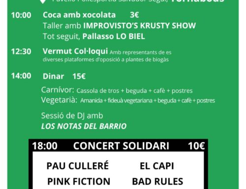 Jornada Solidària, Pobles Vius – 25 d’Octubre de 2025 a Tornabous
