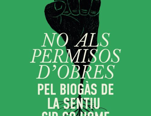 Tall de Carretera al Pedrís – No als permisos d’obres pel biogàs de La Sentiu