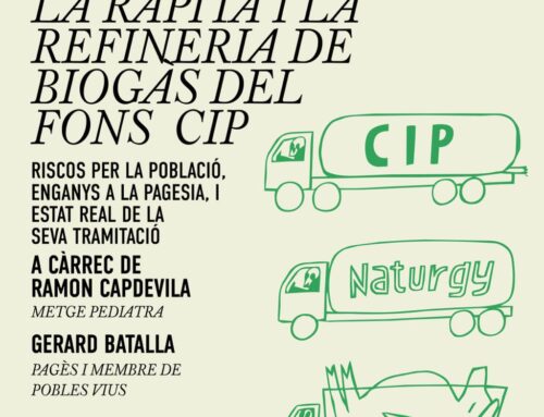 Xerrada informativa: La Ràpita i la refineria de biogàs del fons CIP