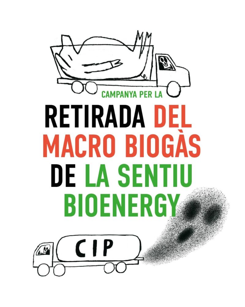 Retirada del macrobiogàs de CIP-La Sentiu BIoenergy