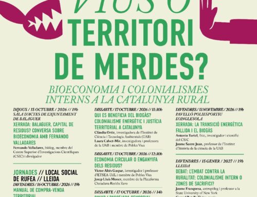 Jornades: pobles vius o territori de merdes?